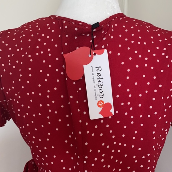 NWT Red Summer dress - Picture 5 of 6